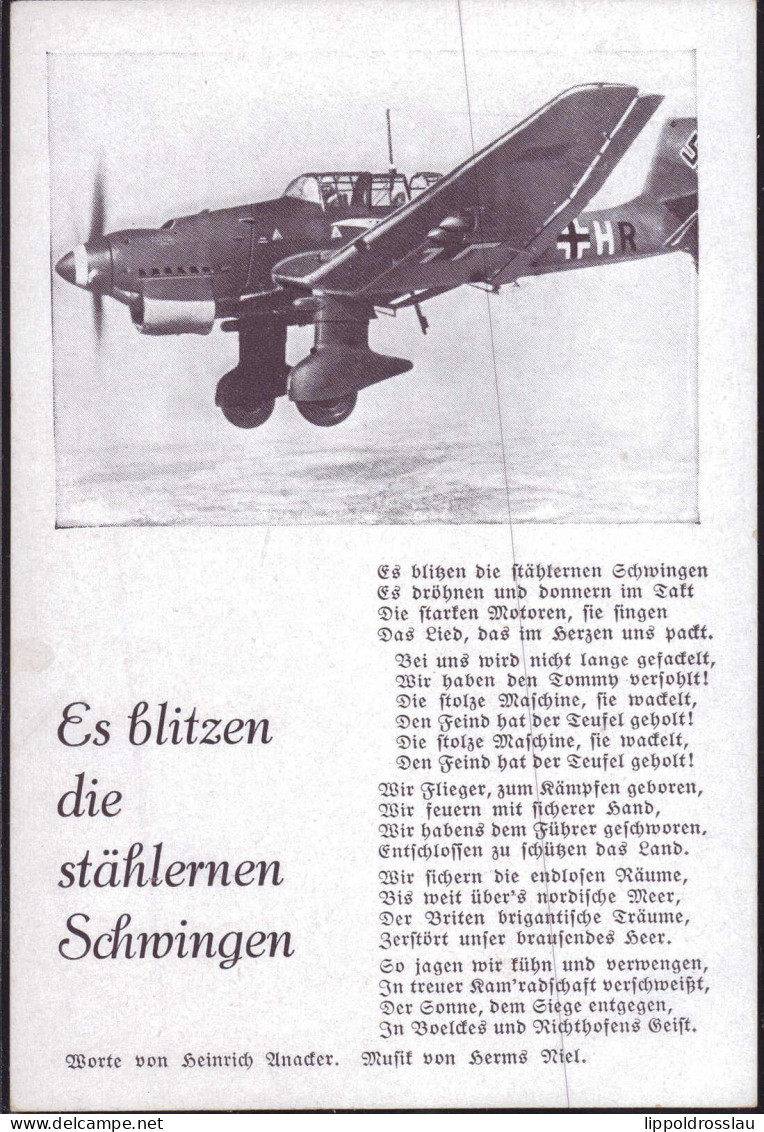 * Es Blitzen Die Stählernen Schwingen - Guerre 1939-45