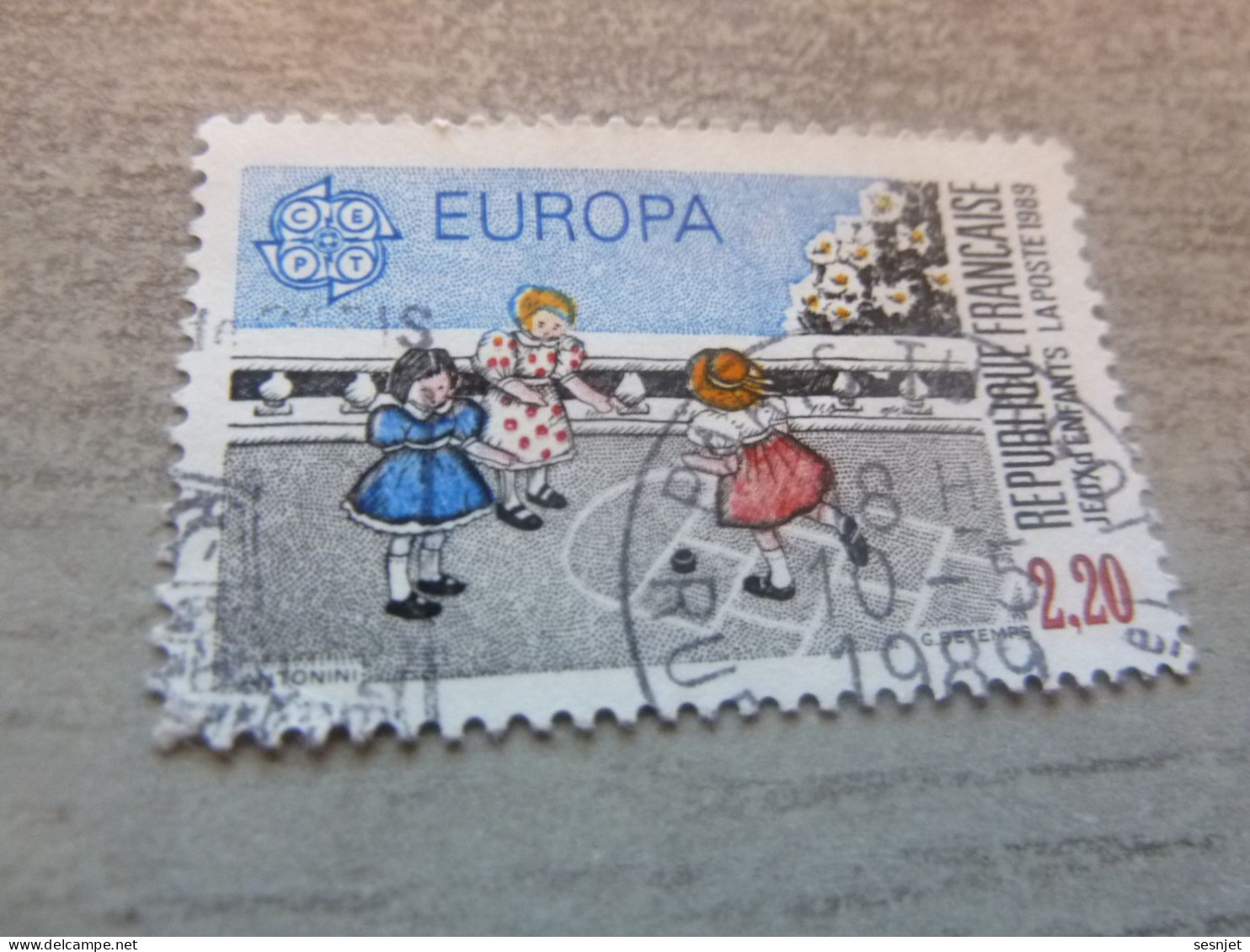 Europa - La Marelle - 2f.20 - Multicolore - Yt 2584 - Oblitéré - Année 1989 - - 1989