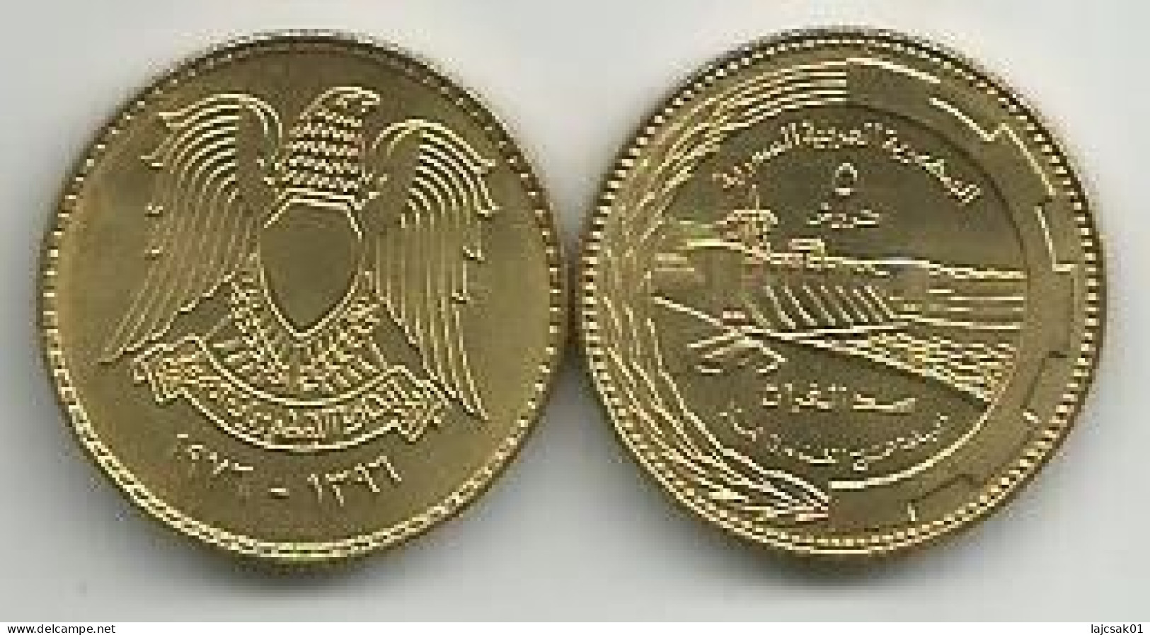 Syria 5 Qirsh/piasters 1976. FAO KM#110 - Syrië