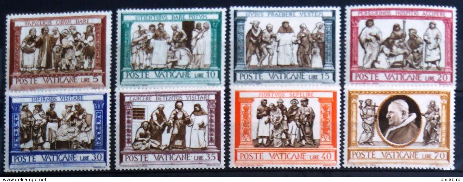 VATICAN                          N° 302/309                           NEUF** - Unused Stamps