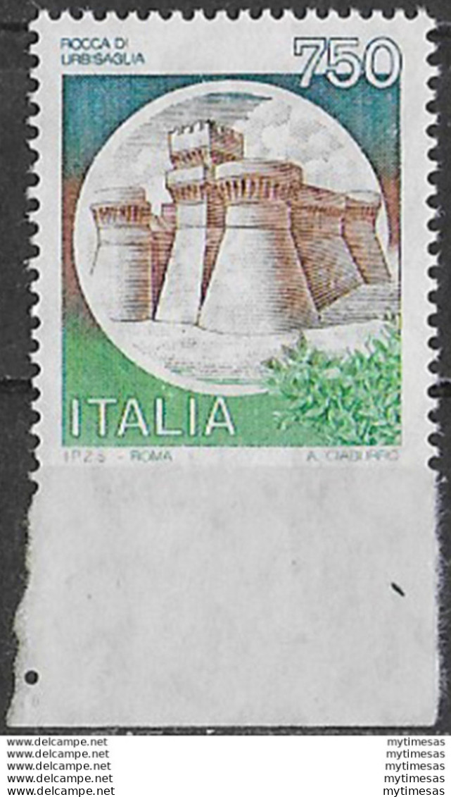1990 Italia Rocca Di Urbisaglia SL Sassone N. 1524A Variety - Altri & Non Classificati