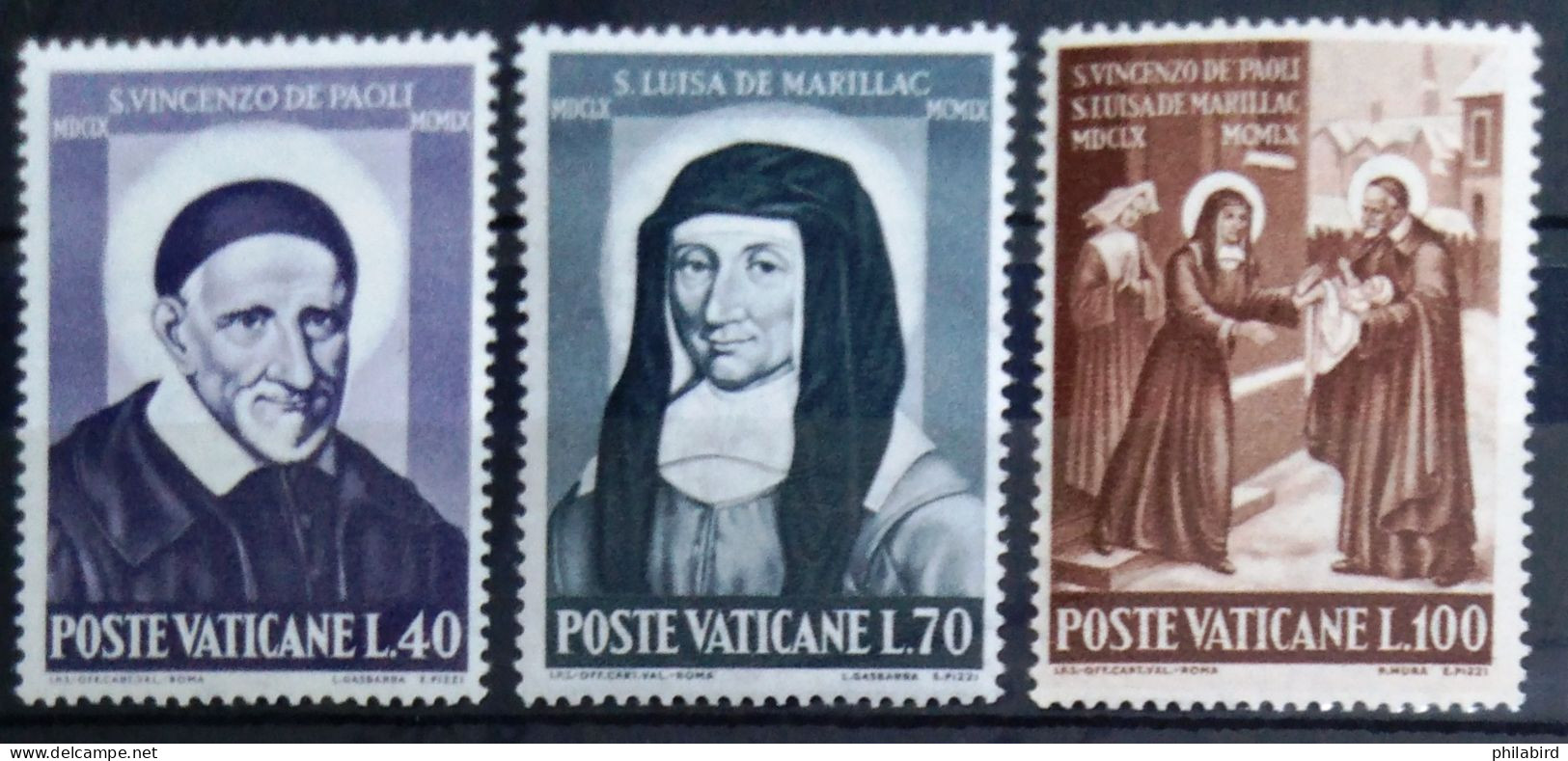 VATICAN                          N° 313/315                           NEUF** - Unused Stamps