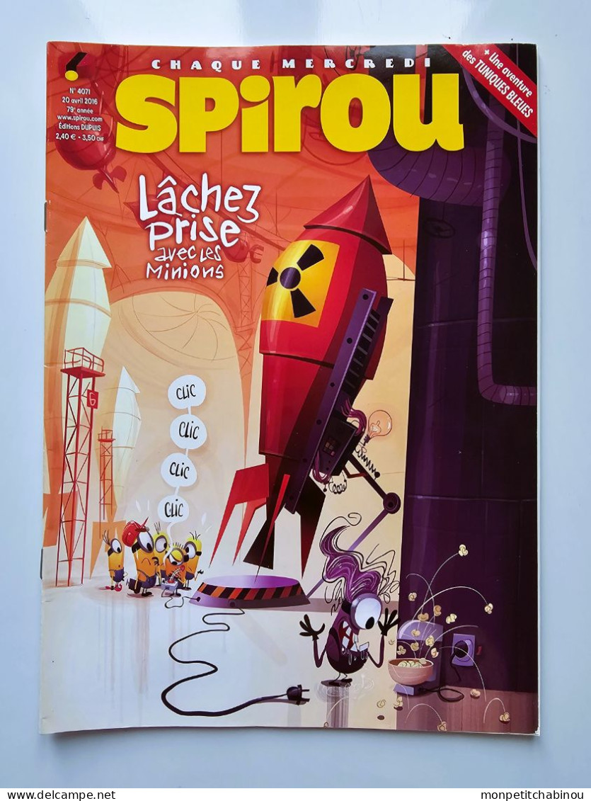 SPIROU Magazine N°4071 (20 Avril 2016) - Spirou Magazine