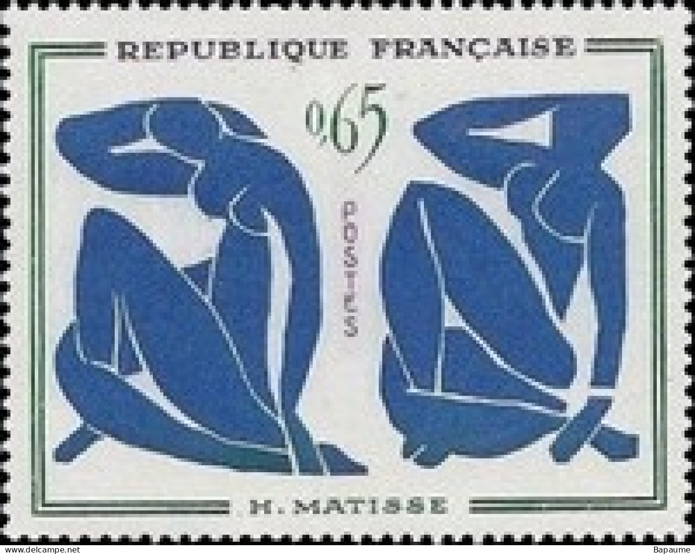 France - Yvert & Tellier N°1320 - Les Nus Bleus De Matisse - Neuf** NMH - Cote Catalogue 4€ - Neufs