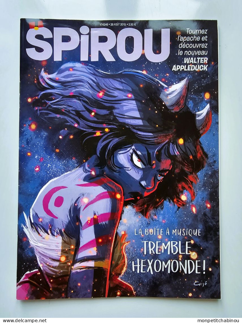 SPIROU Magazine N°4246 (28 Août 2019) - Spirou Magazine