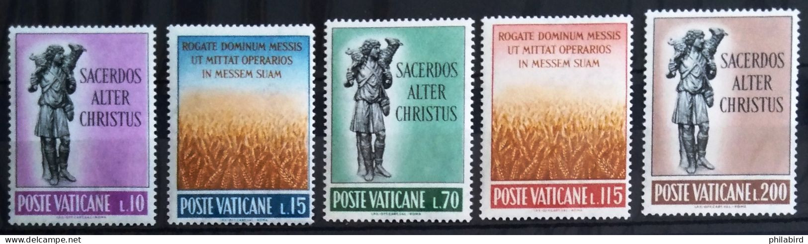 VATICAN                          N° 348/352                          NEUF** - Unused Stamps