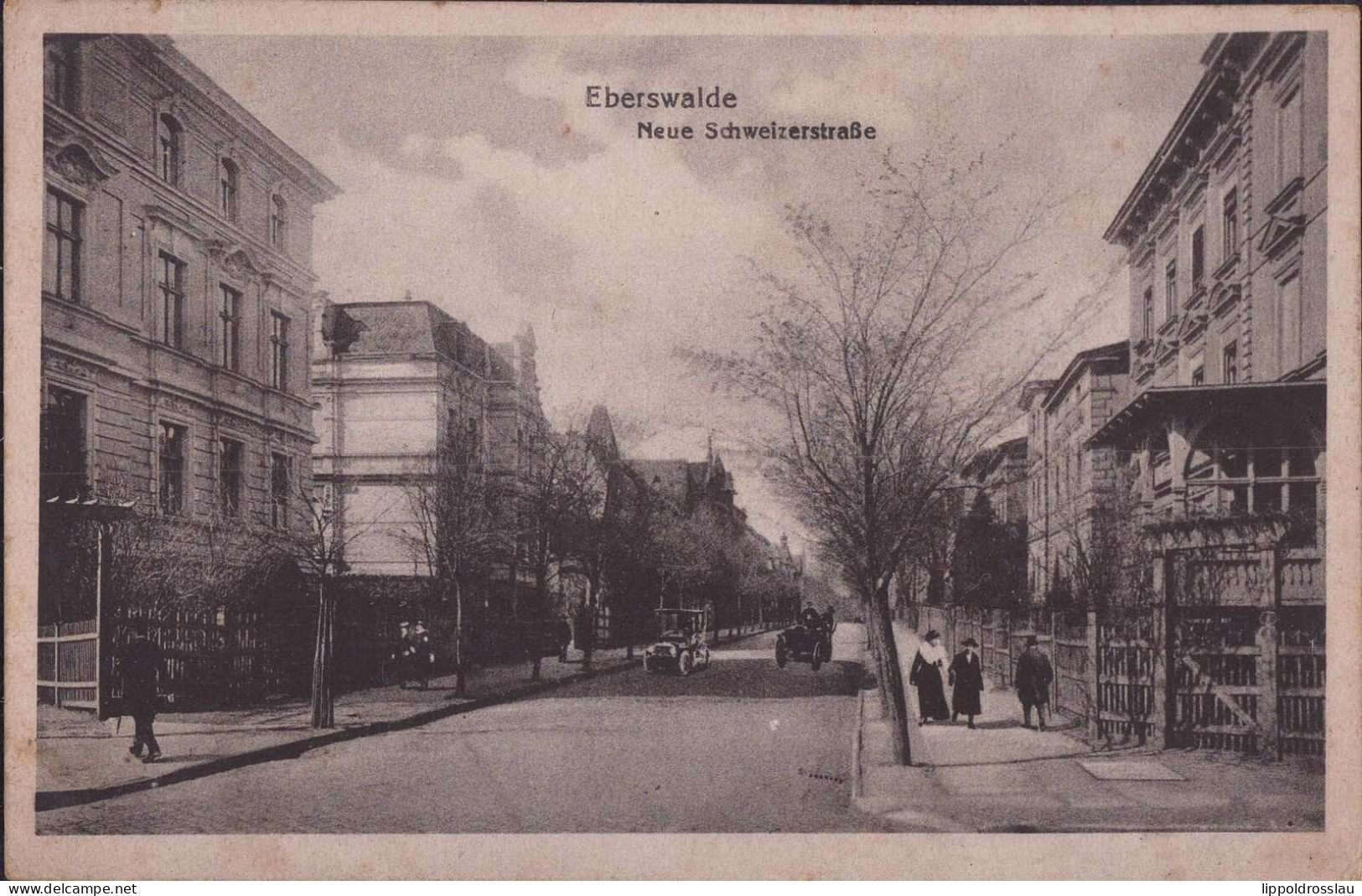 Gest. O-1300 Eberswalde Neue Schweizerstraße 1923 - Eberswalde