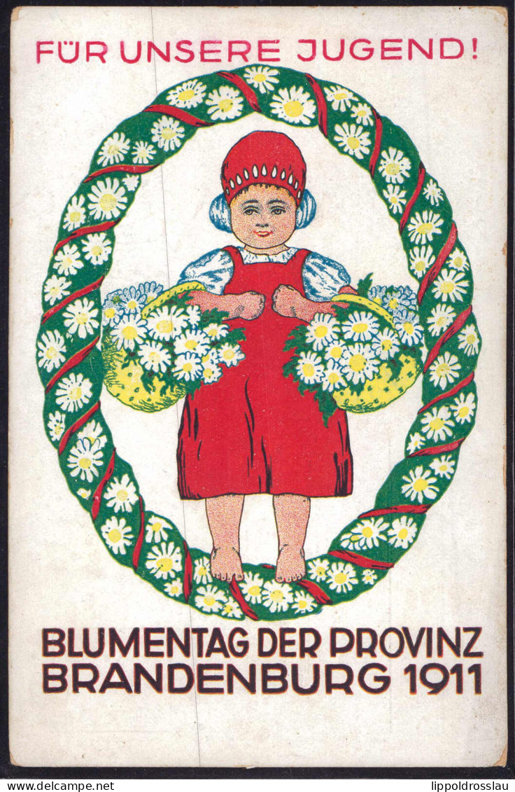 * O-1800 Brandenburg Blumentag 1911 - Brandenburg