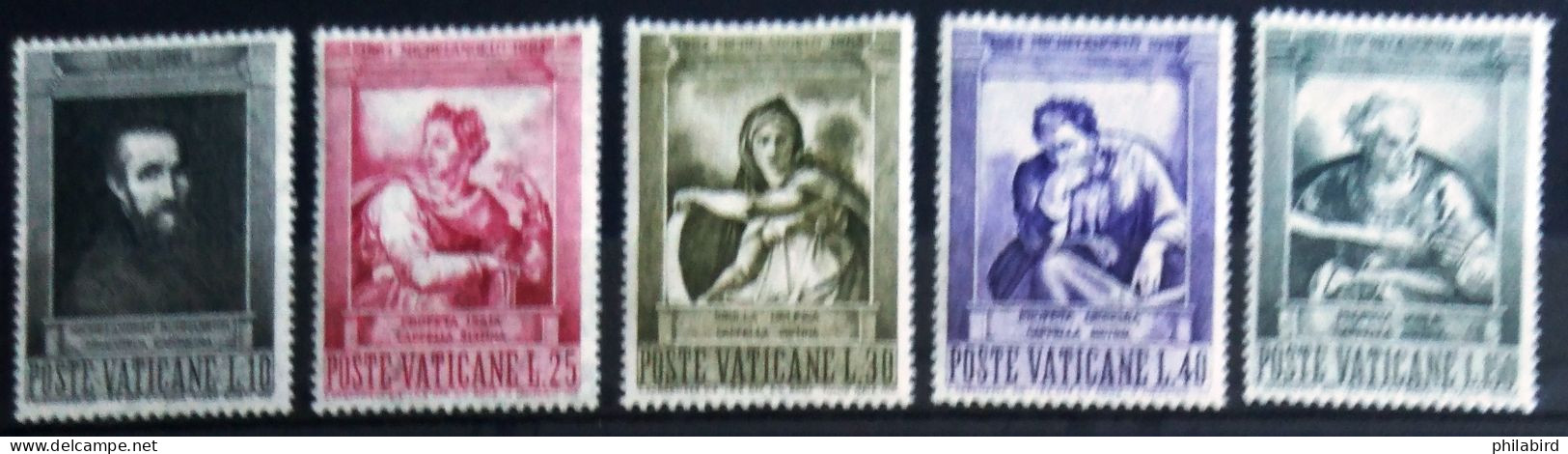 VATICAN                          N° 405/409                         NEUF** - Neufs