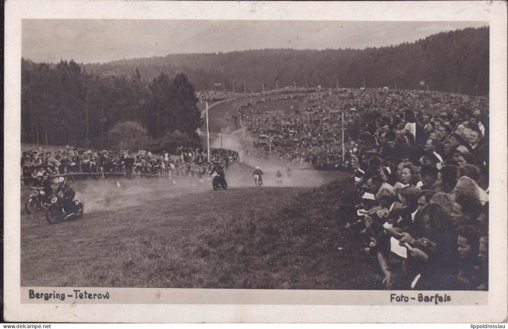 Gest. O-2050 Teterow Bergring Rennen 1950 - Teterow