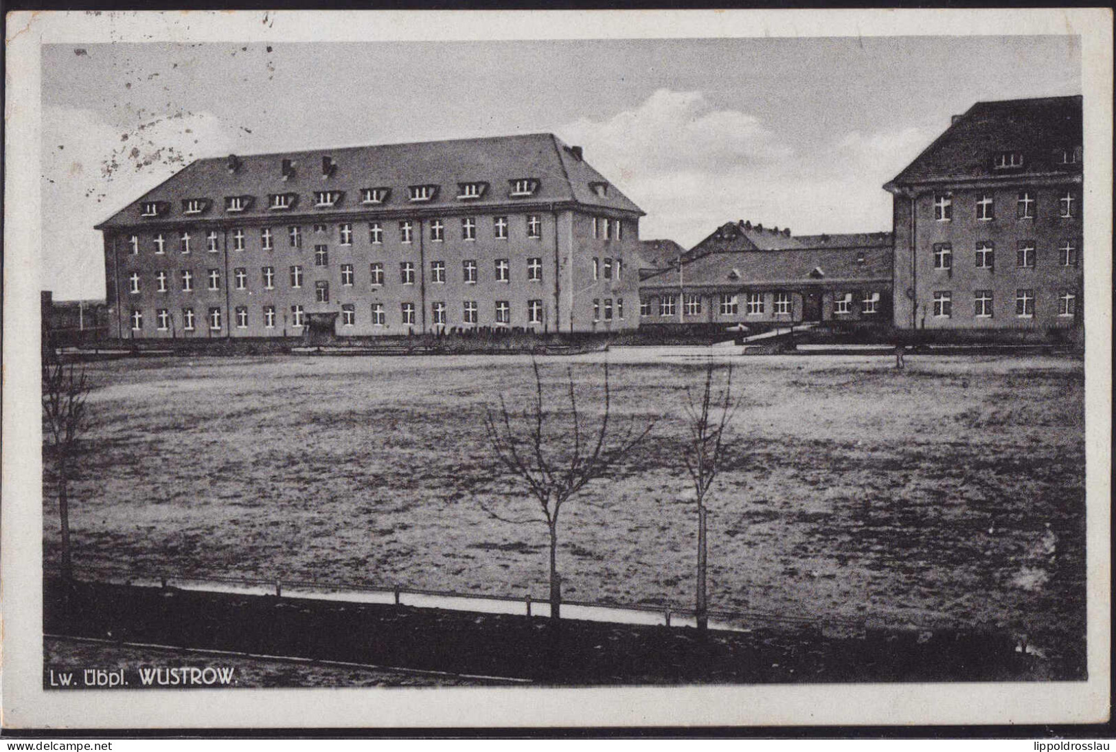 Gest. O-2598 Wustrow Übungsplatz Kasernen 1936 - Ribnitz-Damgarten