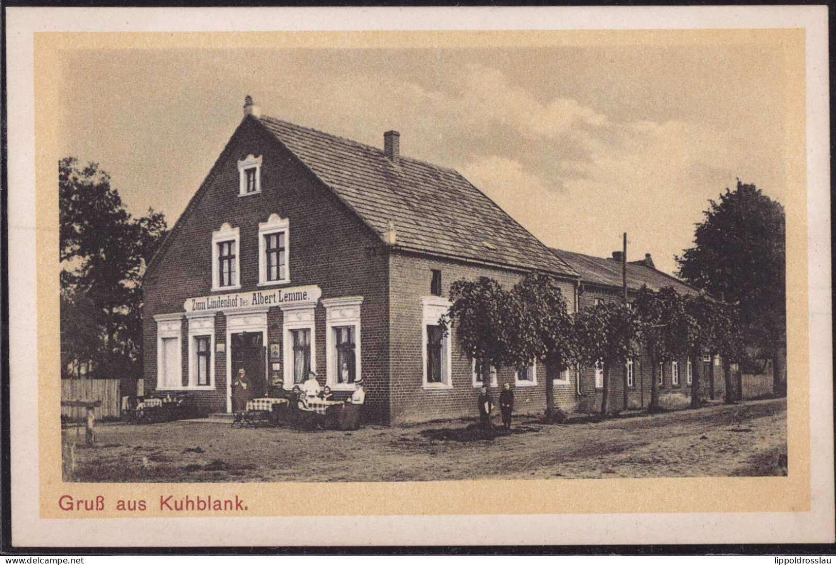 * O-2901 Kuhblank Gasthaus Zum Lindehof - Wittenberge