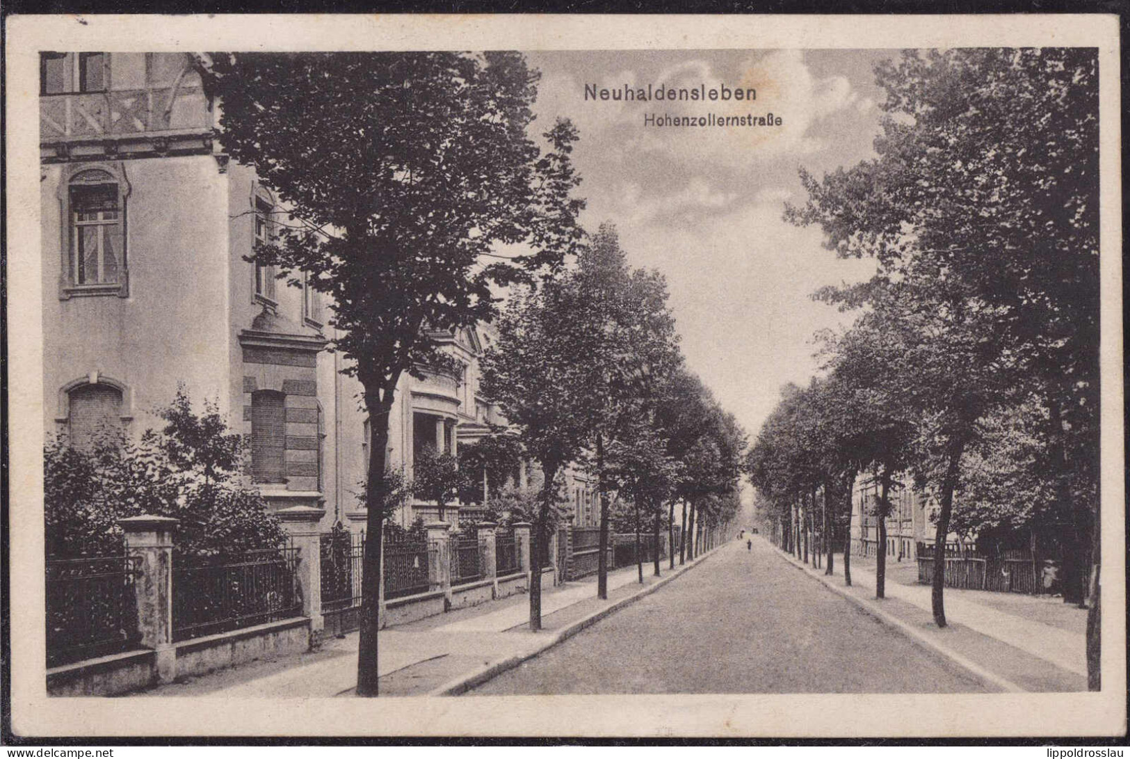 Gest. O-3240 Neuhaldensleben Hohenzollernstraße 1926 - Haldensleben