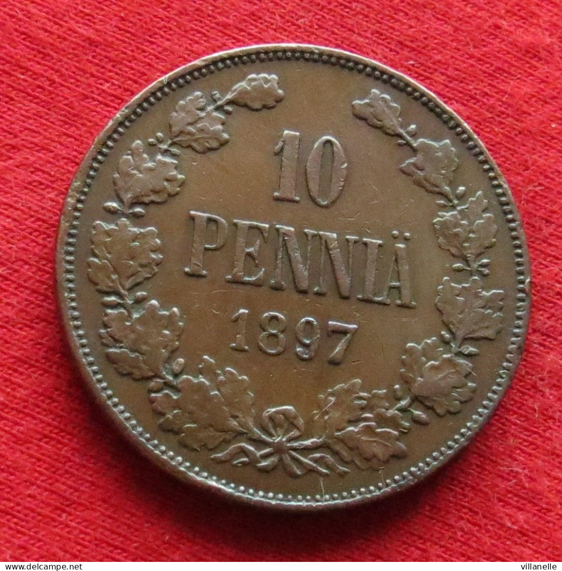 Finland 10 Penni 1897 Finlande Finlanda Finlandia   W ºº - Finlandia