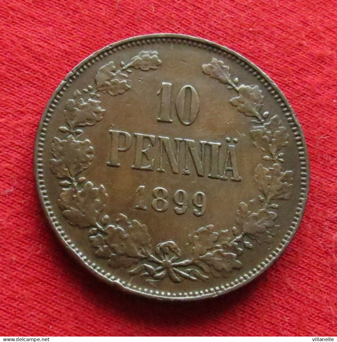 Finland 10 Penni 1899  Finlande Finlanda Finlandia  #1 W ºº - Finlande