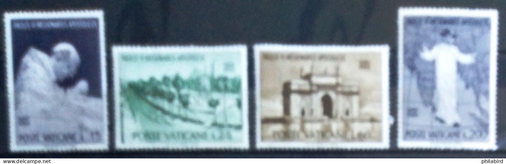 VATICAN                          N° 418/421                         NEUF** - Unused Stamps