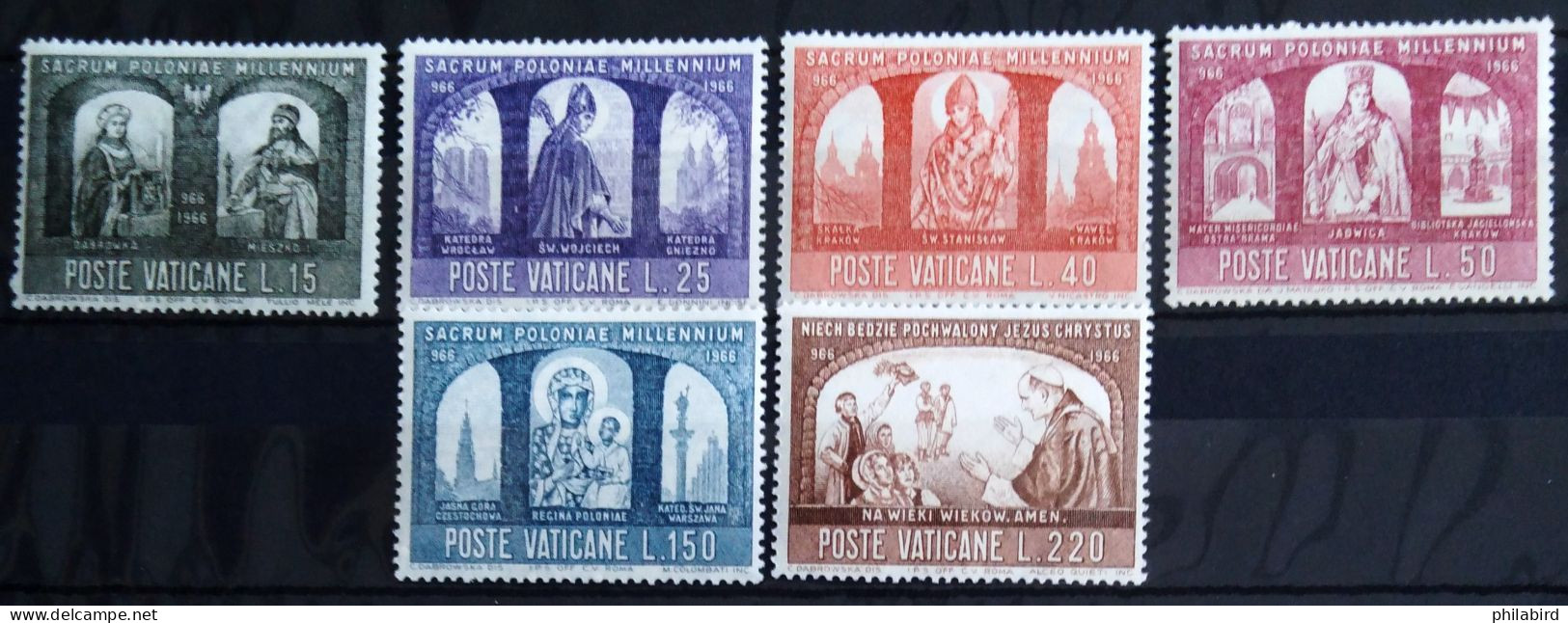 VATICAN                          N° 451/456                         NEUF** - Unused Stamps