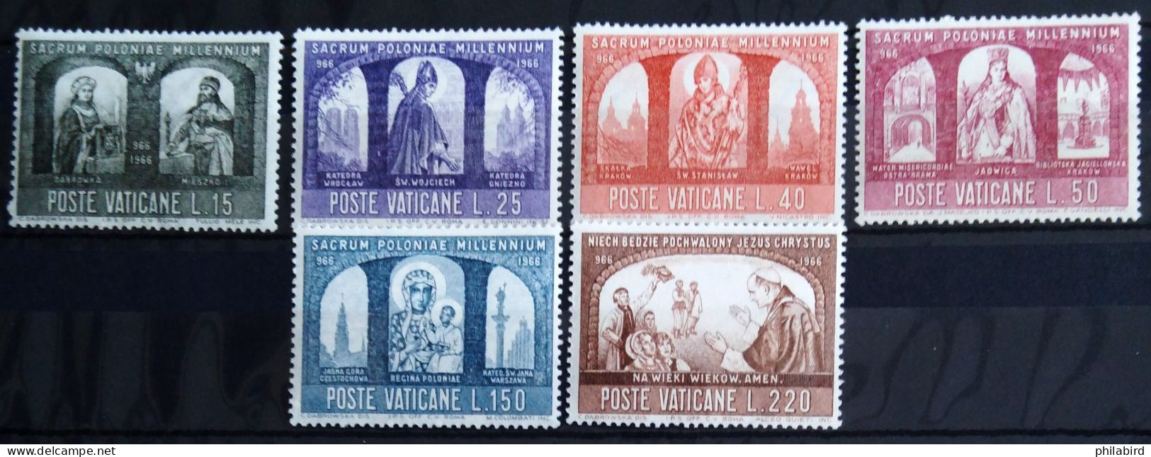 VATICAN                          N° 451/456                         NEUF** - Neufs