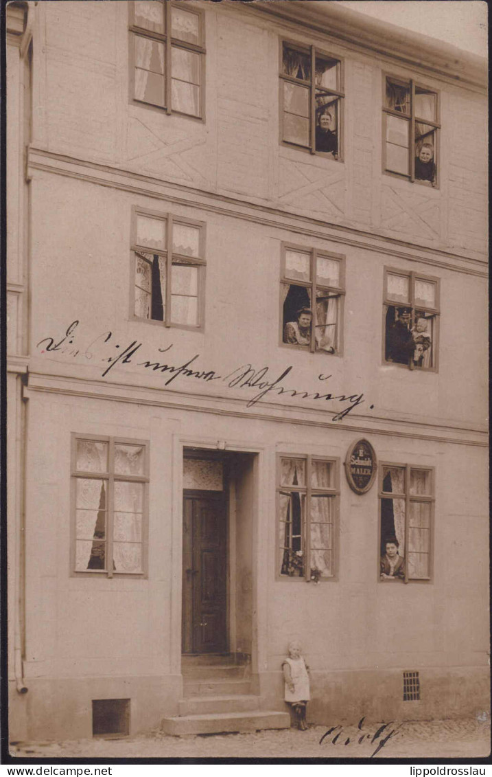 Gest. O-3270 Burg Foto-AK 1910 - Burg