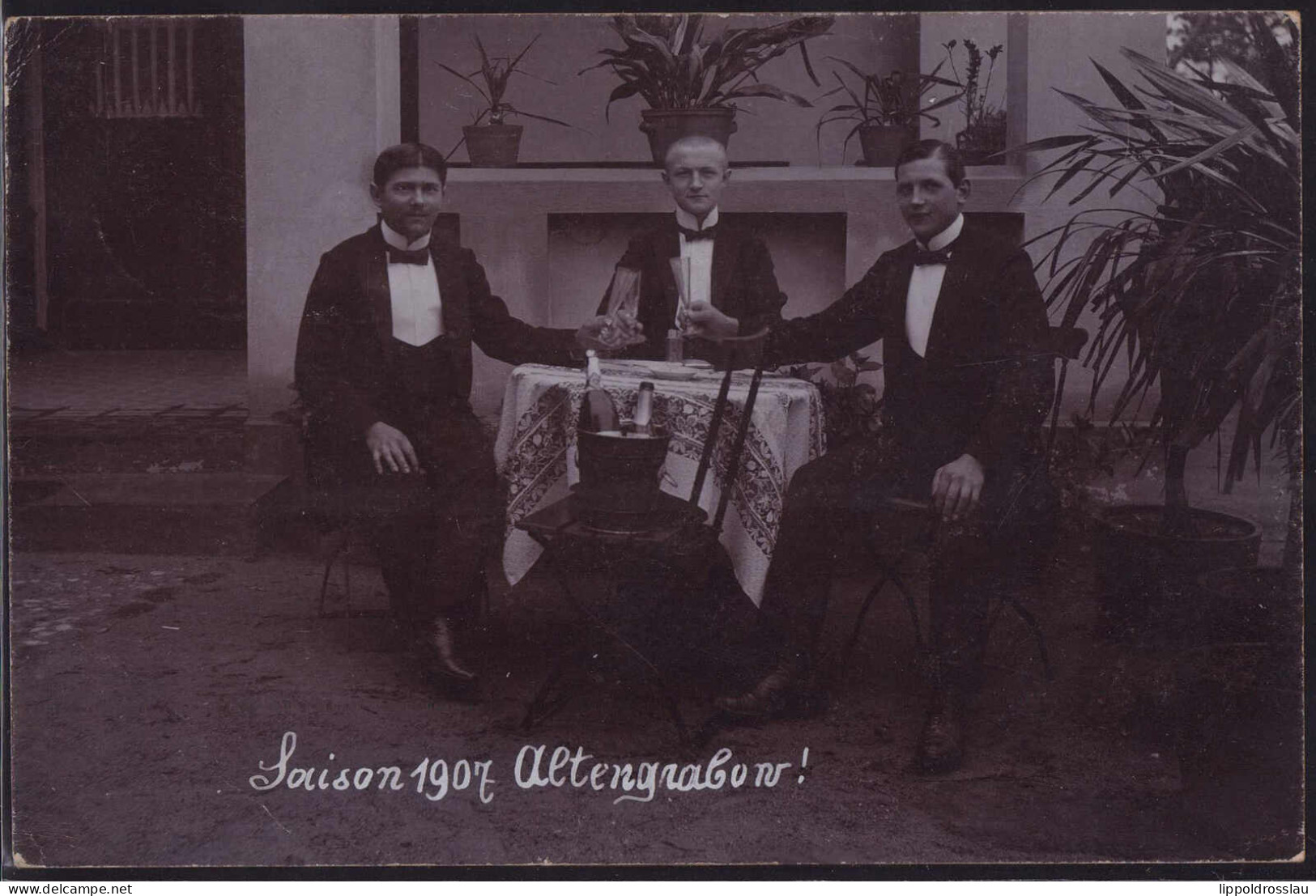 Gest. O-3271 Altengrabow Saison 1907, Briefmarke Beschädigt - Burg