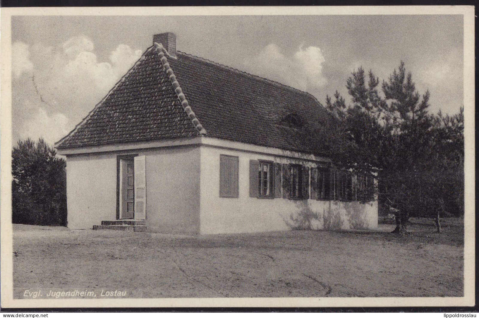 Gest. O-3271 Hohenwarthe Lostau Evang. Jugendheim 1934 - Burg