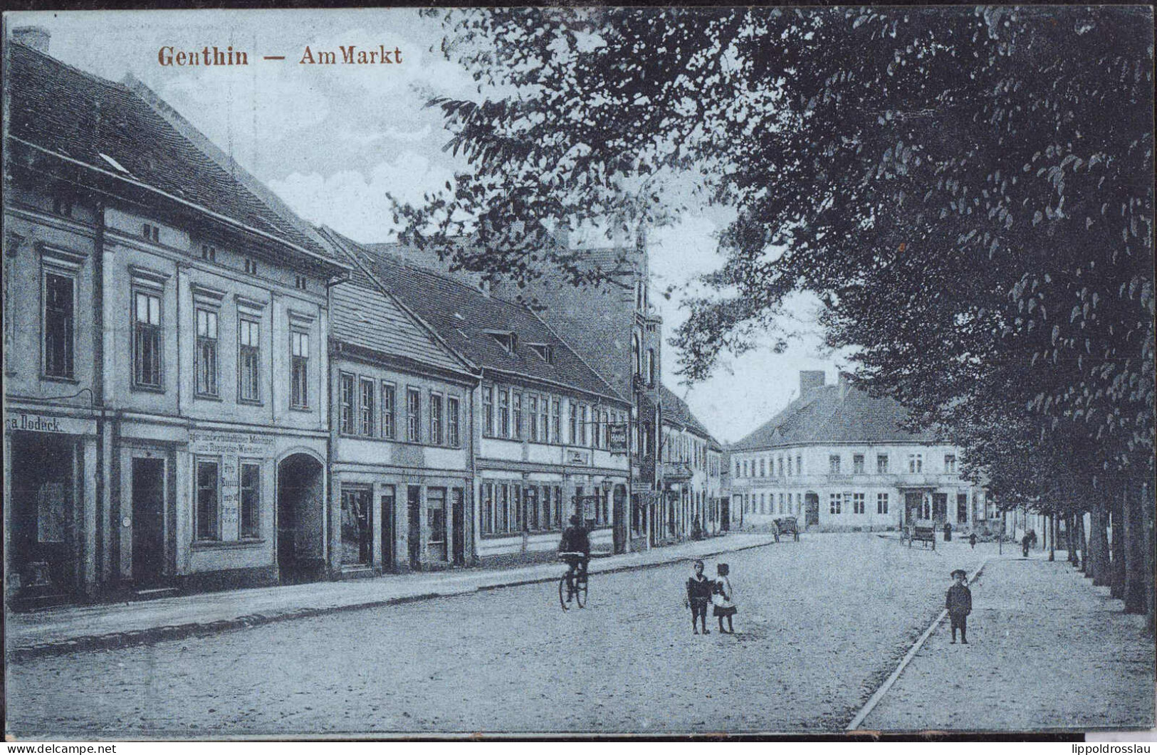 * O-3280 Genthin Am Markt - Genthin