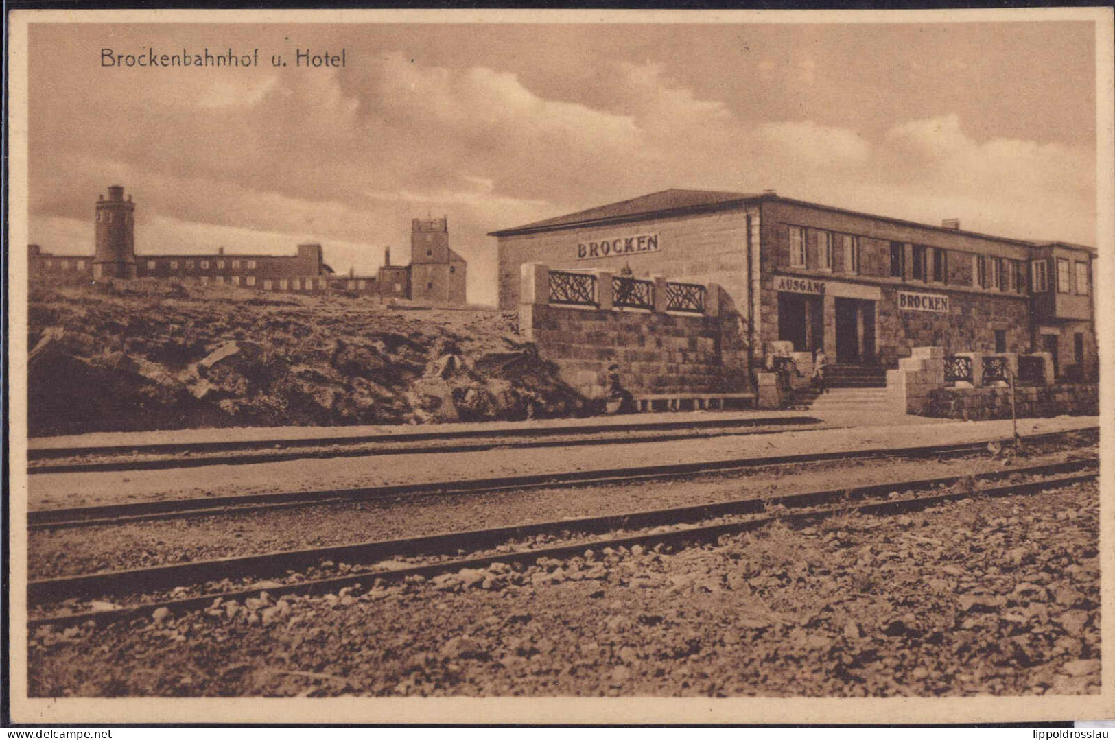 * O-3701 Brocken Brockenbahnhof 1937 - Wernigerode
