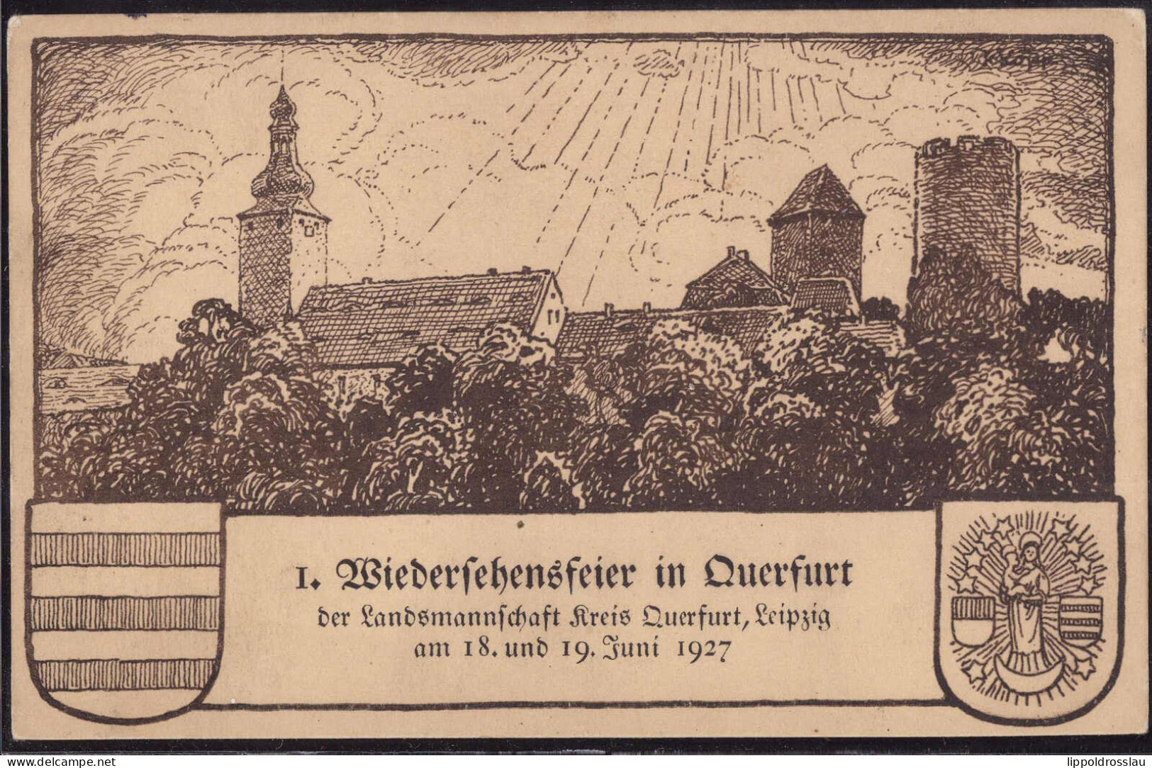 * O-4240 Querfurt 1. Wiedersehensfeier Der Landsmannschaft 1927 - Querfurt