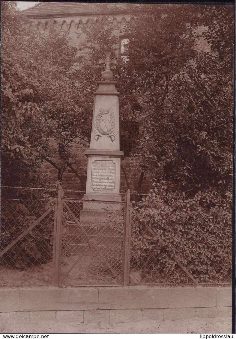 * O-4241 Kleineichstädt Kriegerdenkmal Foto 15,8x10 Cm - Querfurt
