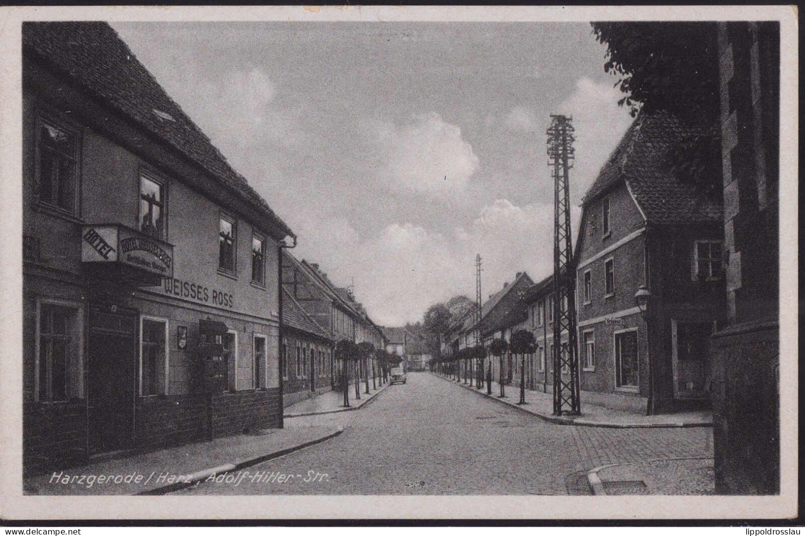 * W-4306 Harzgerode Adolf-Hitler-Straße - Quedlinburg