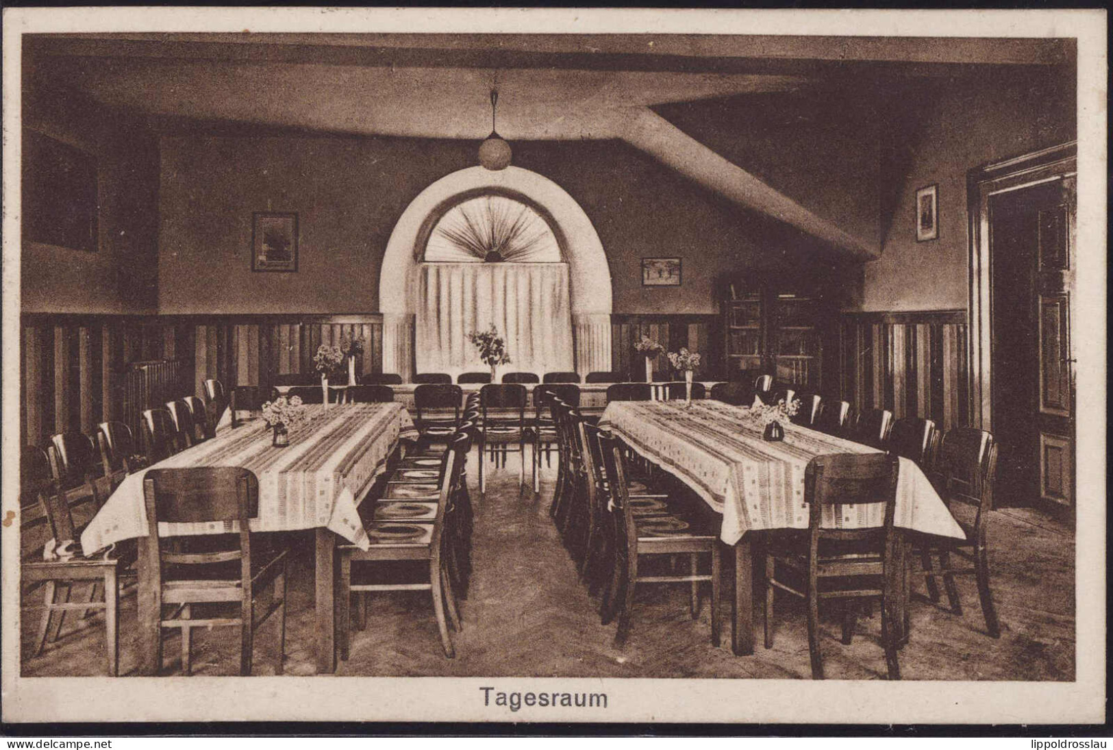 Gest. O-4342 Alsleben Jugendheim Tagesraum 1930 - Bernburg (Saale)