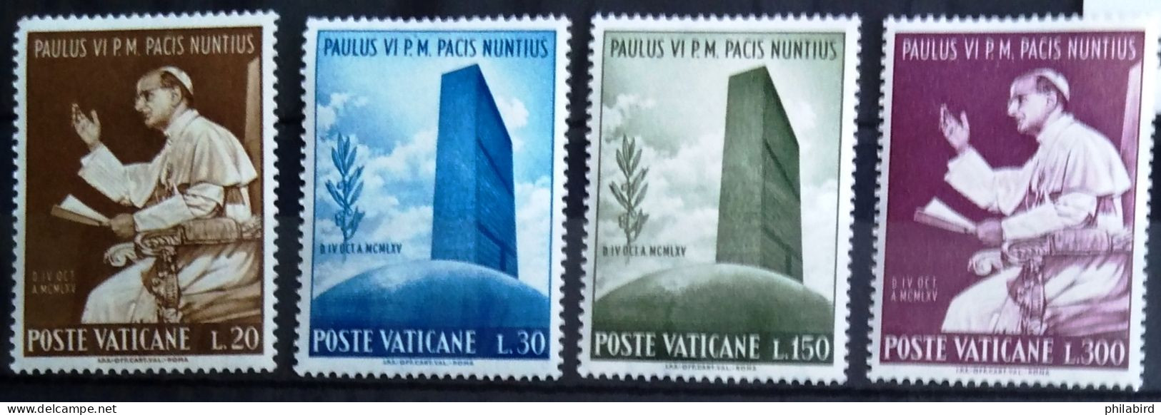 VATICAN                          N° 434/437                         NEUF** - Unused Stamps