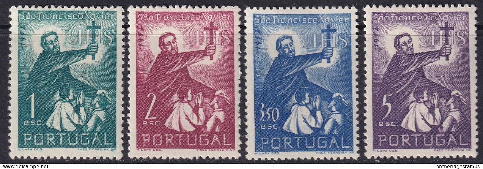 Portugal 1952 Sc 753-6 Mundifil 759-62 Set MH* - Neufs