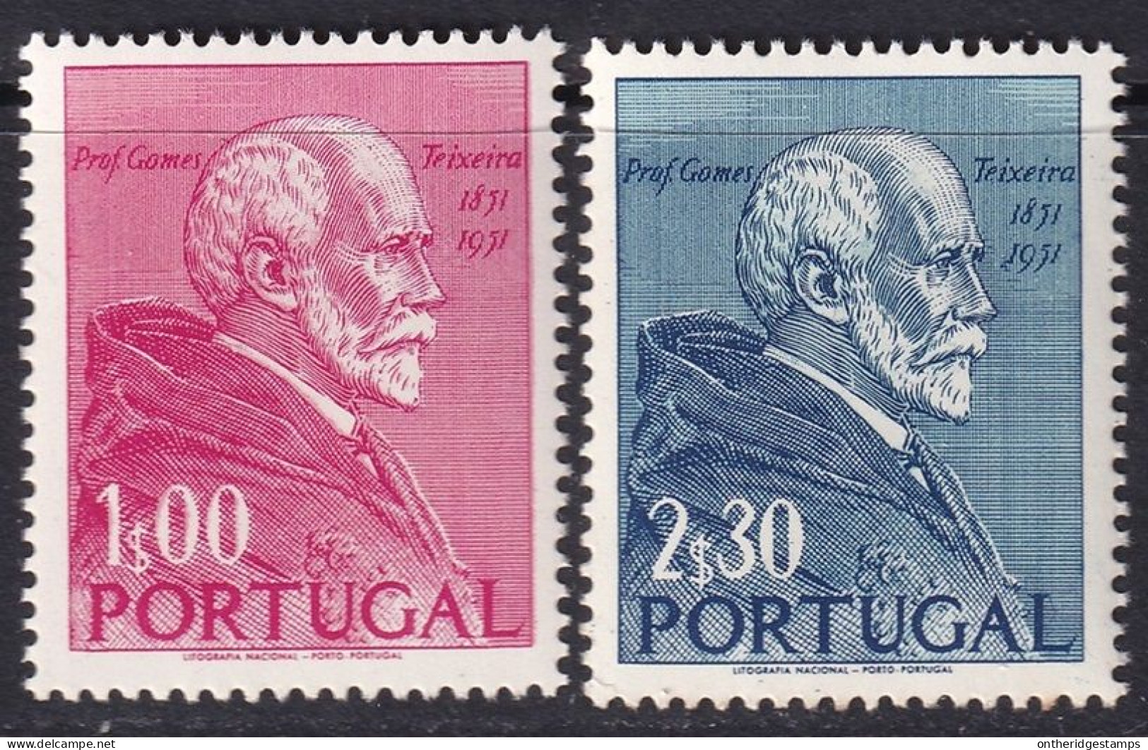Portugal 1952 Sc 751-2 Mundifil 753-4 Set MNH** - Ungebraucht