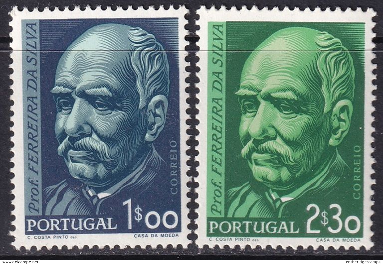 Portugal 1956 Sc 816-7 Mundifil 819-20 Set MNH** - Neufs