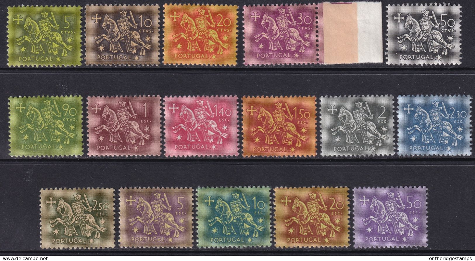 Portugal 1953 Sc 761-75 Mundifil 763-777,818 Complete Set MNH** - Ongebruikt