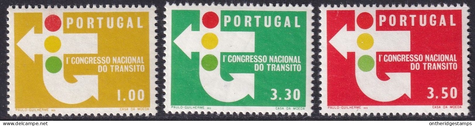 Portugal 1965 Sc 942-4 Mundifil 945-7 Set MNH** (943 With Creases) - Unused Stamps