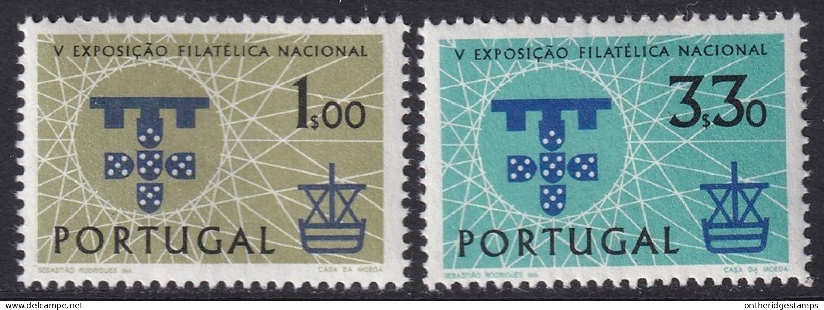 Portugal 1960 Sc 868-9 Mundifil 871-2 Set MNH** - Neufs