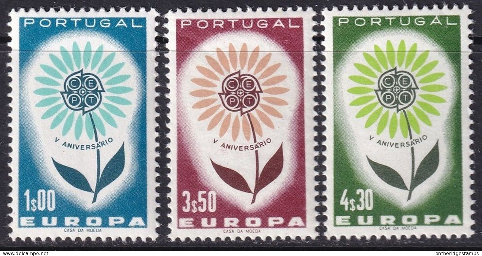 Portugal 1964 Sc 931-3 Mundifil 934-6 Set MNH** - Neufs