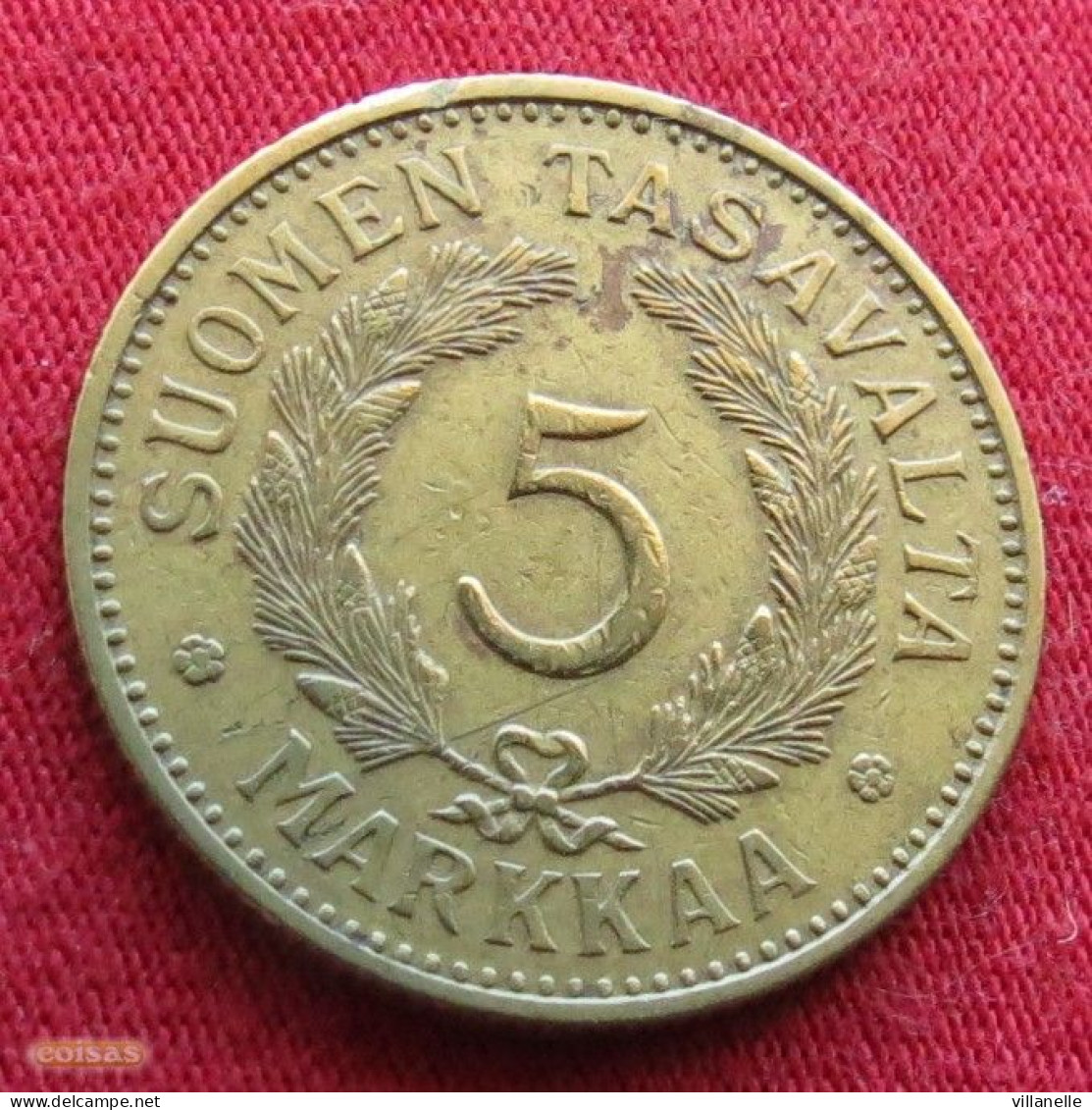 Finland  5 Markkaa 1935 Finlande Finlanda Finlandia   W ºº - Finlandia