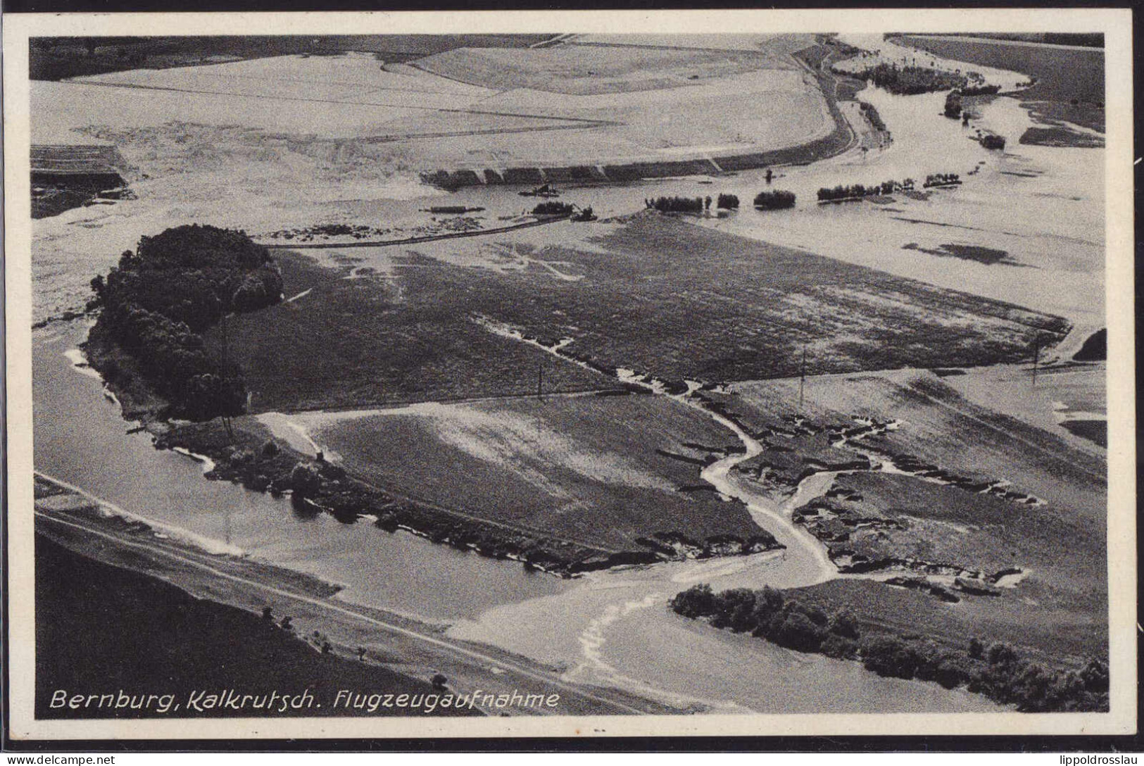 Gest. O-4350 Bernburg Kalkrutsch 1933 - Bernburg (Saale)