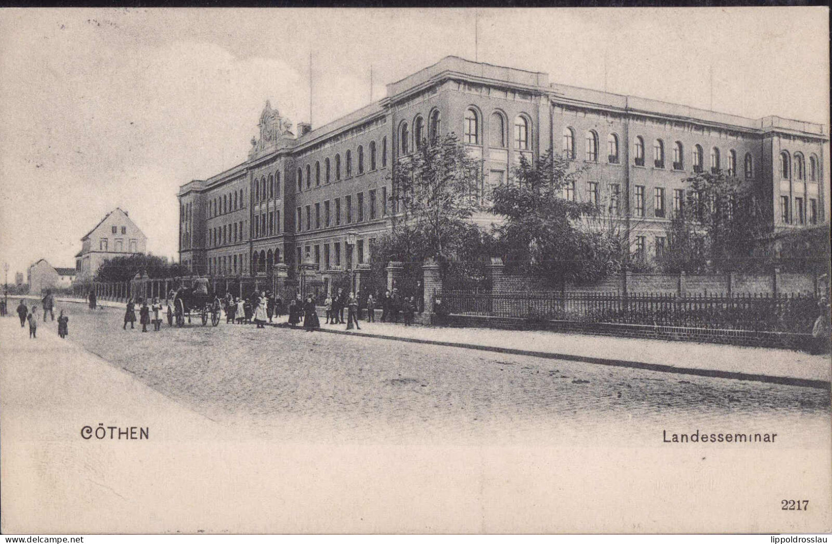 Gest. O-4370 Köthen Lehrerseminar 1908 - Köthen (Anhalt)