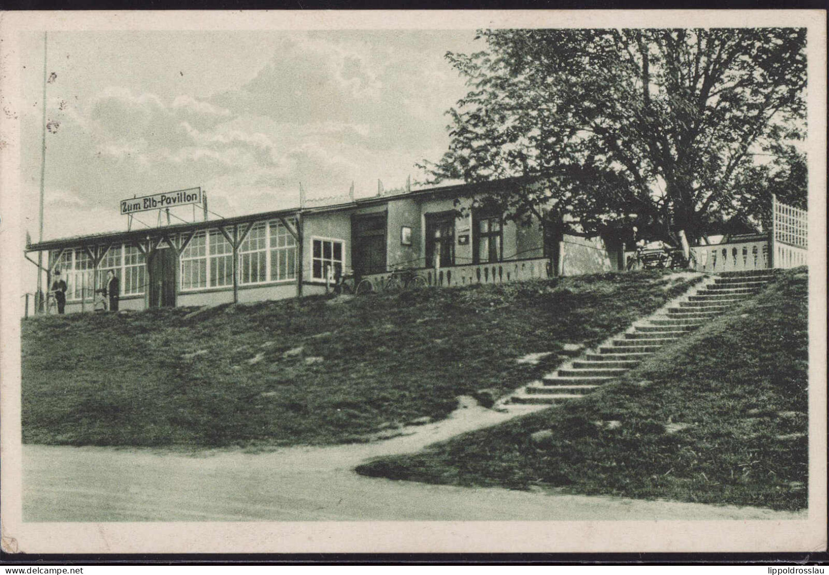 Gest. O-4372 Aken Gasthaus Zum Fährhaus 1926 - Köthen (Anhalt)