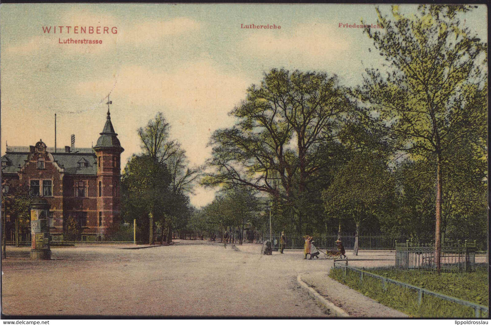 Gest. O-4600 Wittenberg Lutherstraße 1906 - Wittenberg
