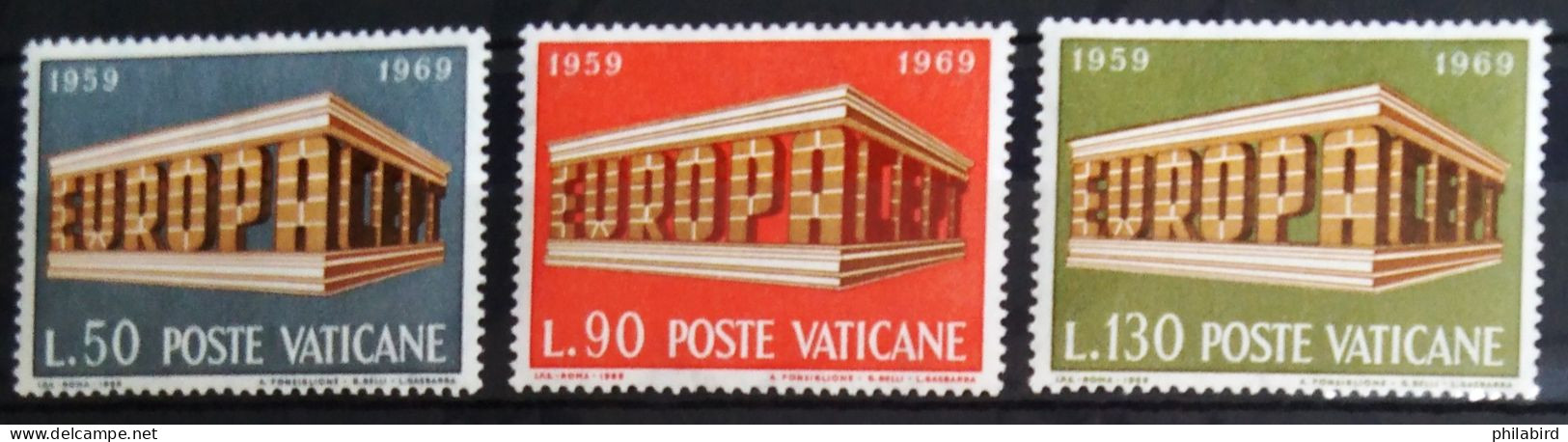 VATICAN                          N° 488/490                         NEUF** - Unused Stamps