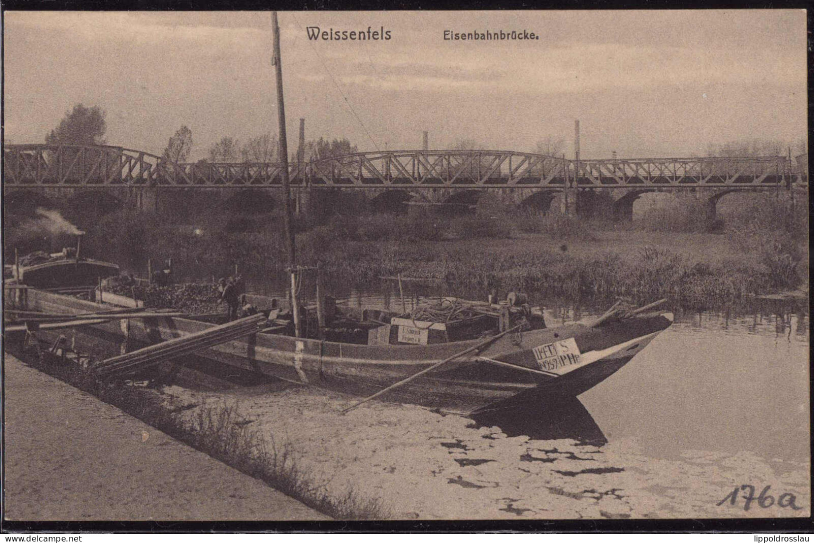 * O-4850 Weißenfels Eisenbahnbrücke - Weissenfels