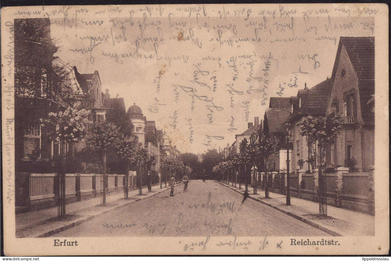 Gest. O-5000 Erfurt Reichardtstraße 1919 - Erfurt