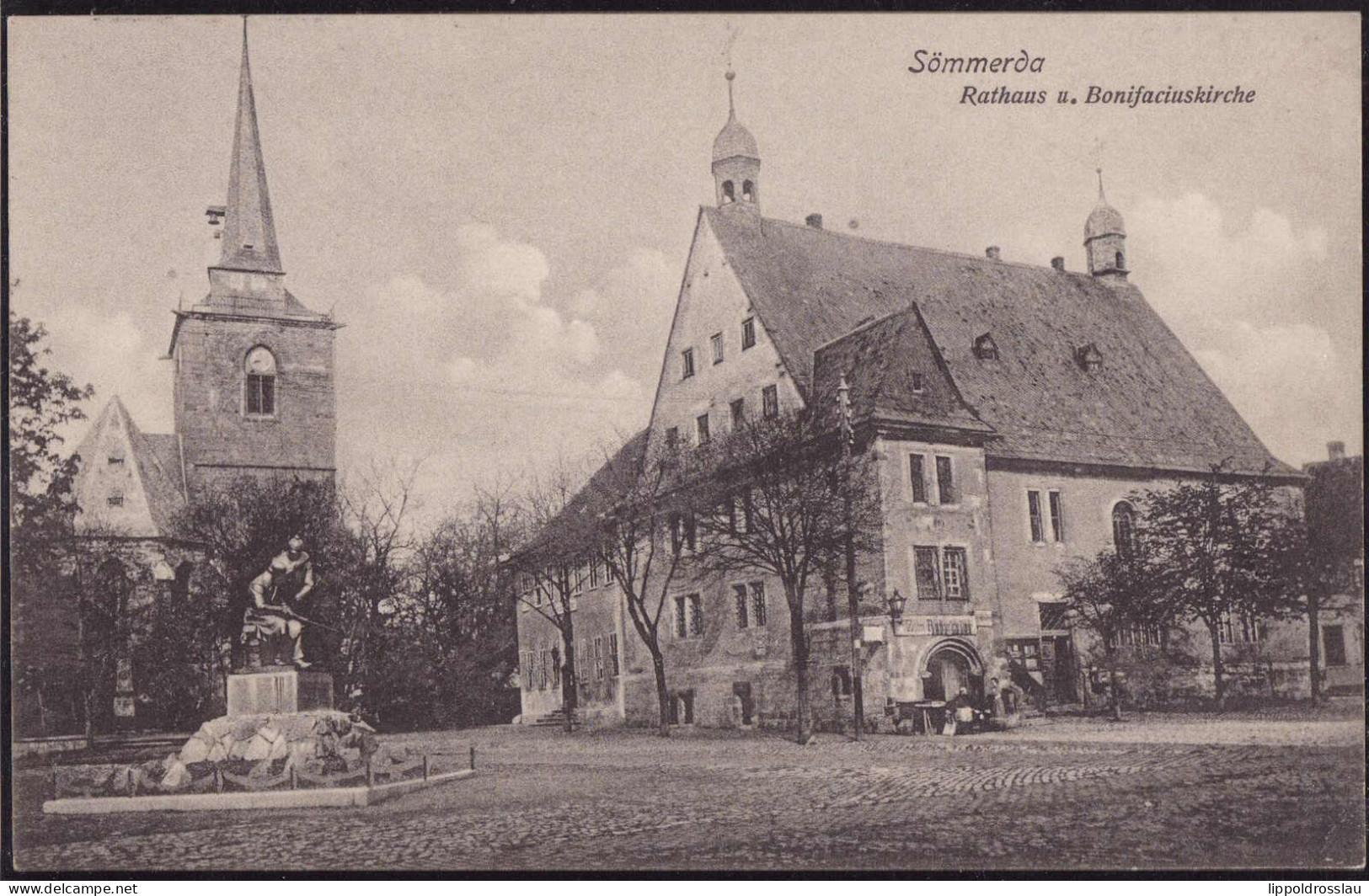 Gest. O-5230 Sömmerda Rathaus 1912 - Soemmerda