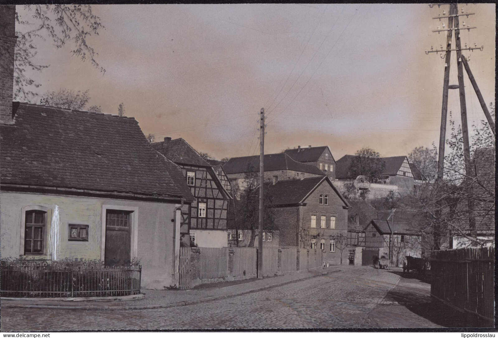 * O-5321 Eberstedt Dorfstraße, Foto 15,5x10,5 Cm - Apolda