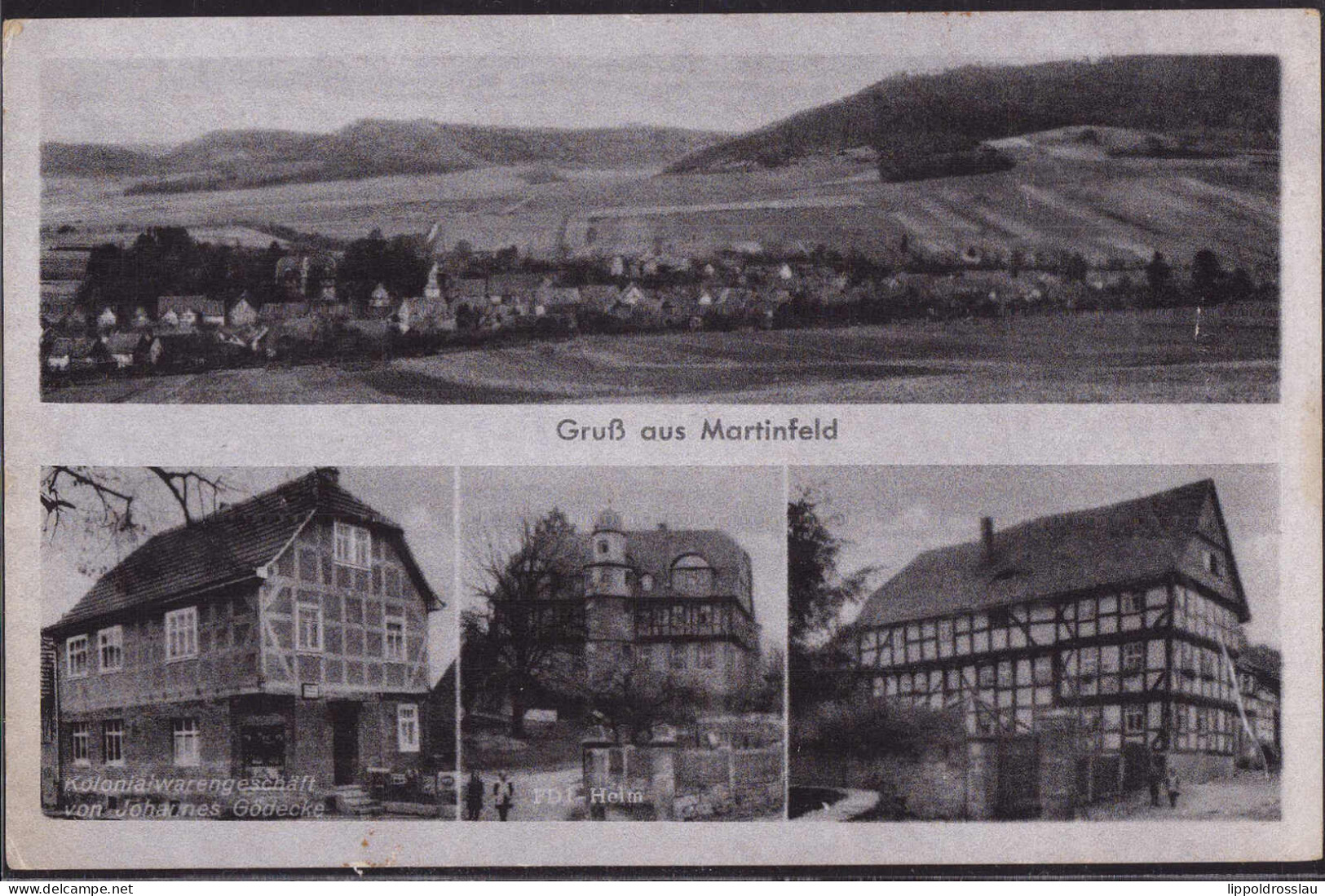 * O-5631 Martinfeld Warenhandlung Gödecke - Heiligenstadt